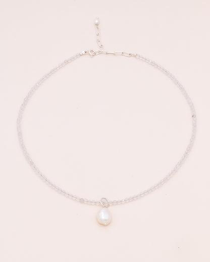 »Rock Crystal« Silver Necklace