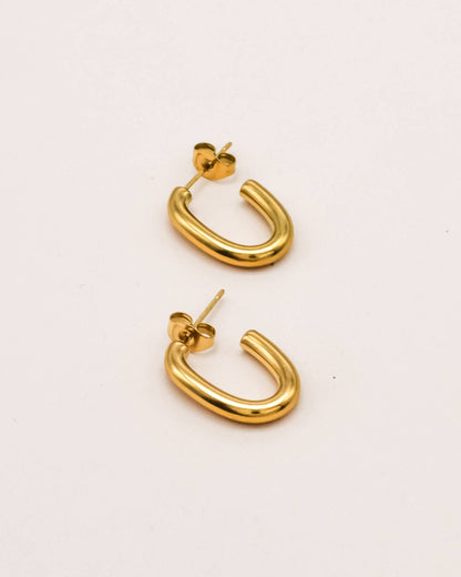 »Oval Simple« Earrings