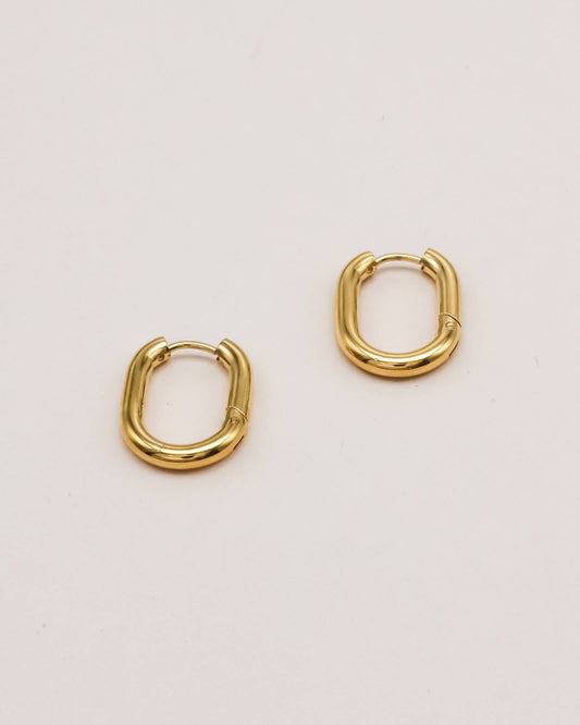 »Oval and Simple« Hoops