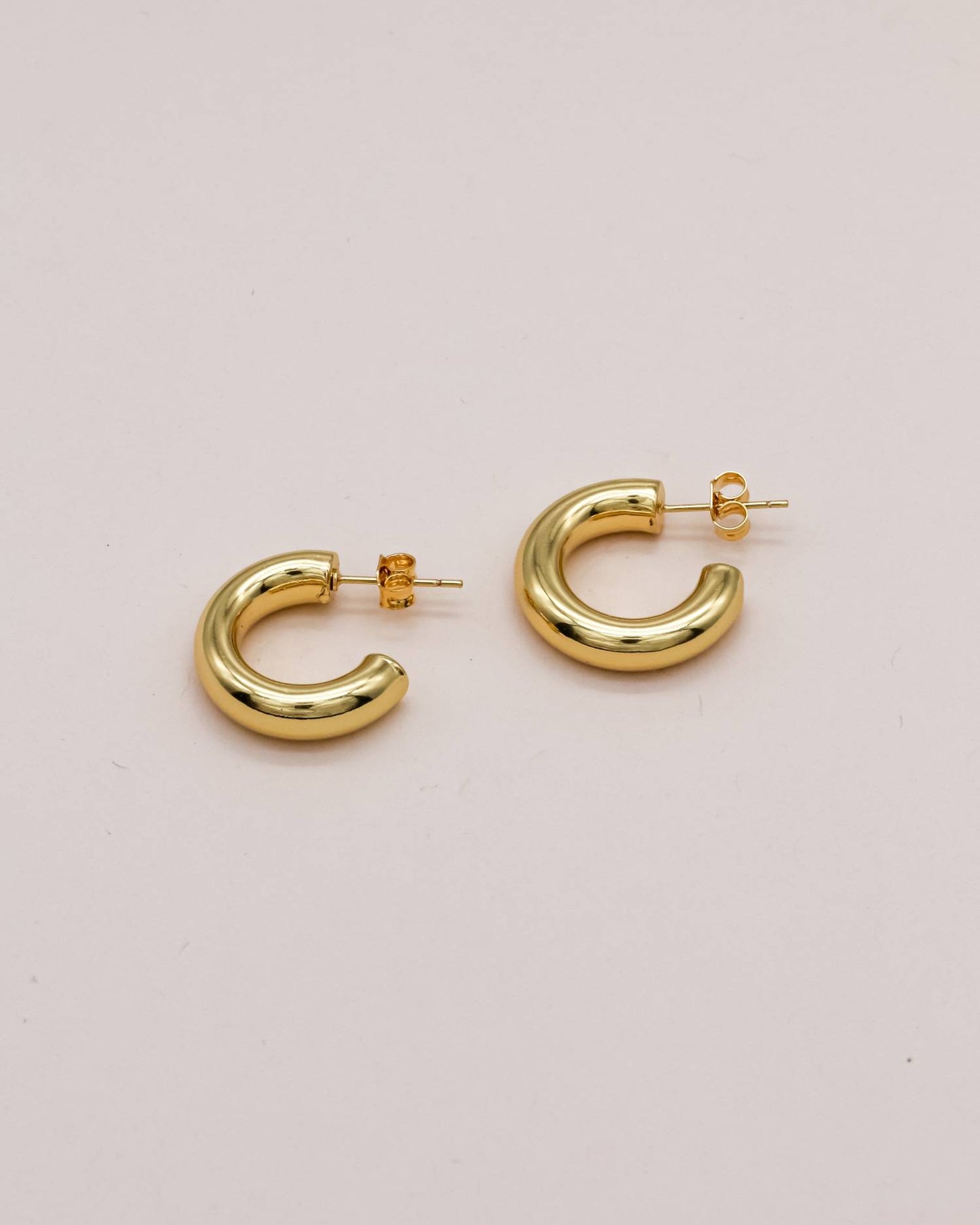 »Chunky Small Loop« Earrings