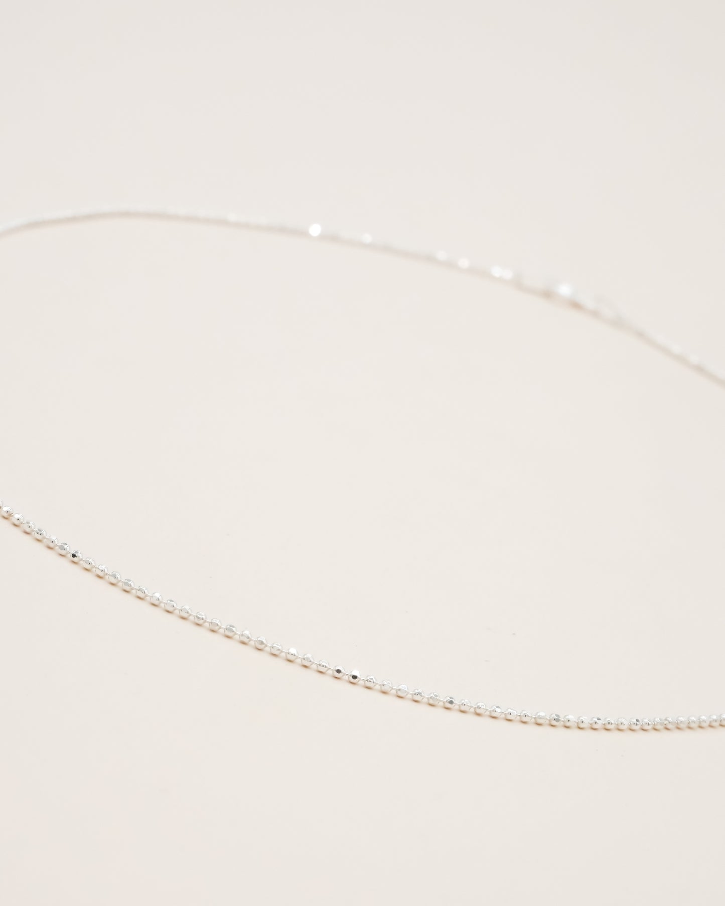 »Diamond« Silver Necklace