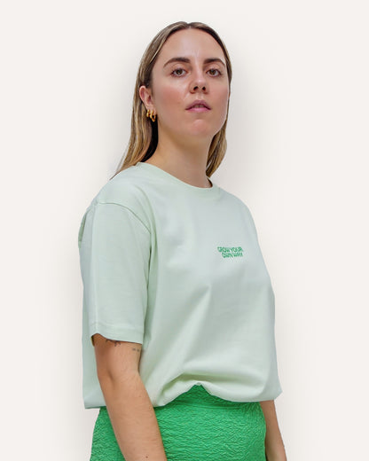 »GROW YOUR OWN WAY« Unisex Relaxed T-Shirt Grün