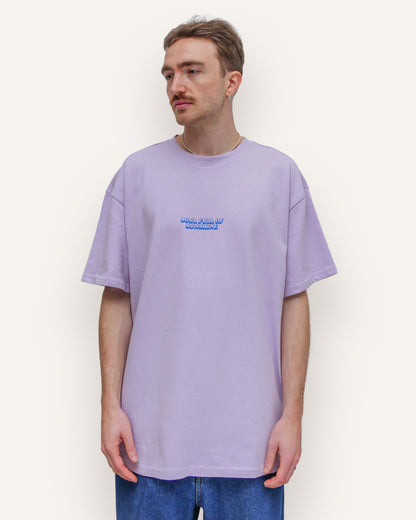 »SOUL FULL OF SHUNSHINE« Unisex Oversized T-Shirt Lila